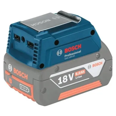 Cargador Portátil GAA 18V-24N USB para Dispositivos 5-12V Bosch 1600A00J61