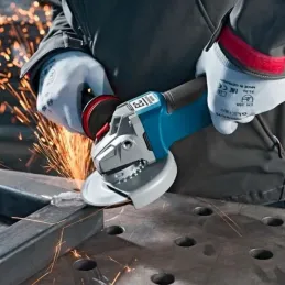 Amoladora Angular GWS 18V-10 PC Profesional 4-1/2" 18V Brushless Baretool SinBateriaCargador Bosch 06019G3E0A Bosch-Amoladora An