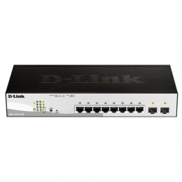 Switch D-Link DGS-1210-10P, capa 2, 10 puertos 10/100/1000 Mbps, 2SFP