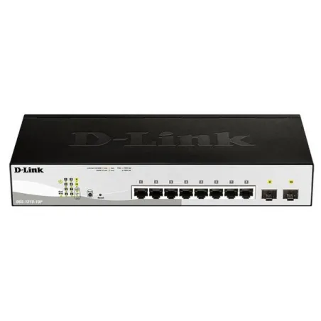  Switch D-Link DGS-1210-10P, capa 2, 10 puertos 10/100/1000 Mbps, 2SFP 535.59322 Switch D-Link DGS-1210-10P, capa 2, 10 puertos 