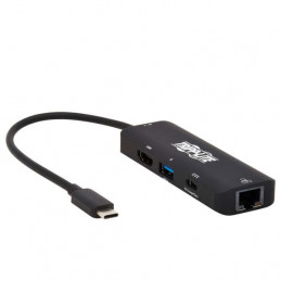 Adaptador Multipuerto USB C 4K60Hz HDMI USB-A Gbe 100W PD Carga Tripp Lite U444-06N-H4GUC2