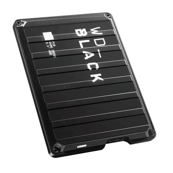Disco duro externo Western Digital Black P10 Game Drive, 4 TB, USB 3.2 Gen 1 hasta 5GBs