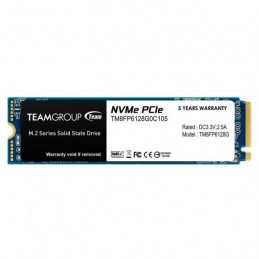 Unidad en estado solido TEAMGROUP 128GB MP33 M.2 2280 PCIe 3.0 x4 NVMe, DC +3.3V