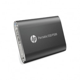 Disco duro externo estado sólido HP P500, 250GB, USB 3.1 Tipo-C, Negro