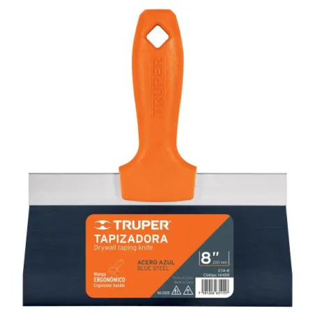  Espatula Tapizadoras 8", Para Alisado y Acabados, ETA-8 14459 Truper 11.186441 Espatula Tapizadoras 8", Para Alisado y Acabados