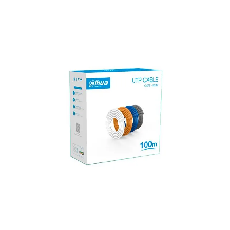 Cable Ethernet Cat 6 Blindado 20 Metros 100% Cobre