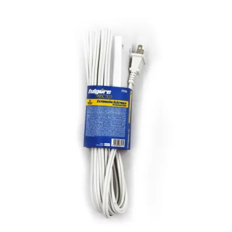 Extension Electrica 6M 15A 3Tomas Uso Domestico Blanco Fulgore FP0106