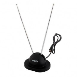 Antena de Conejo Digitales Digitales UHF VHF Base Fulgore FU0575