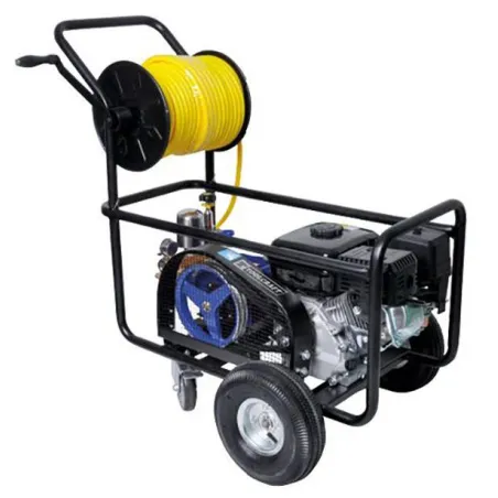 Fumigador a Motor 6.5HP 196cc Parihuela Manguera50m Gasolina  4Tiempos Toolcraft TC5344