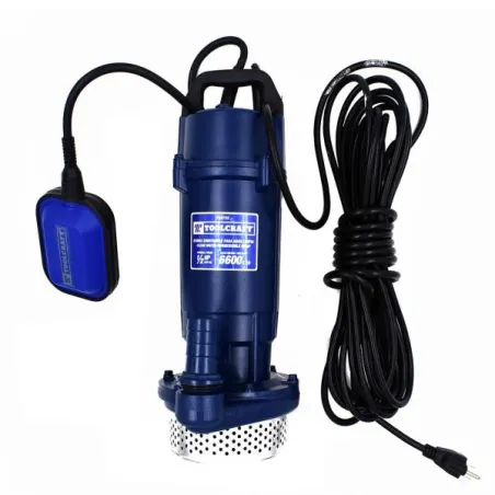  Bomba de Agua Sumergible 1" 0.5HP A12m P9m 220V ToolCraft TC5739 244.067797 Bomba de Agua Sumergible 1" 0.5HP A12m P9m 220V Too