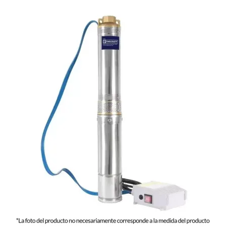  Bomba de Agua Sumergible 2" 1HP A54m P40m Bala Inox 220V ToolCraft TC5742 455.932203 Bomba de Agua Sumergible 2" 1HP A54m P40m 