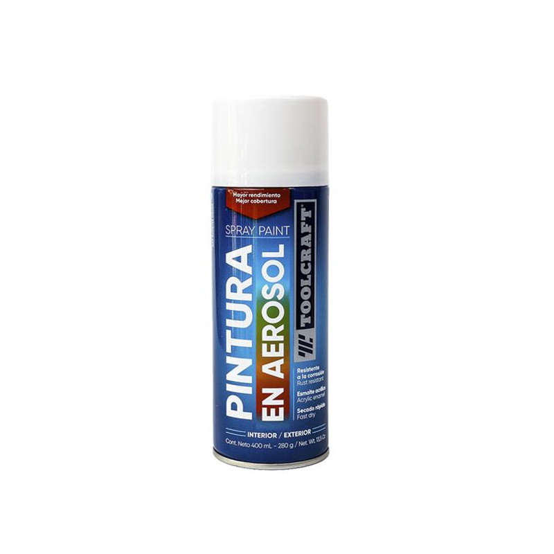 Pintura Spray Blanco Brillante - 400ml