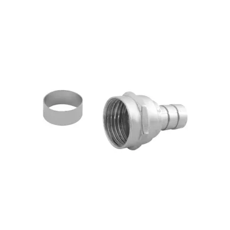  Conector RG6 TipoCampana 100U para Cable Coaxial Fulgore FU0626 32.20339 Conector RG6 TipoCampana 100U para Cable Coaxial Fulgo