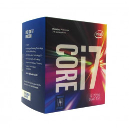 Procesador Intel Core i7-7700, 3.60 GHz, 8 MB Caché L3, LGA1151, 65W, tecnología 14 nm