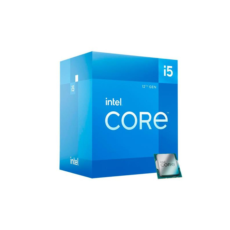Procesador Intel Core i5-12400, 2.50/4.40GHz 18MB SmartCaché, LGA1700, 117W, Intel 7(10nm)