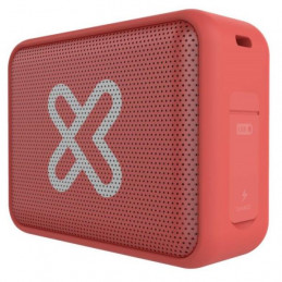Parlante portatil Nitro 6W 20H TWS IPX7 Coral orange Klip Xtreme KBS-025OR