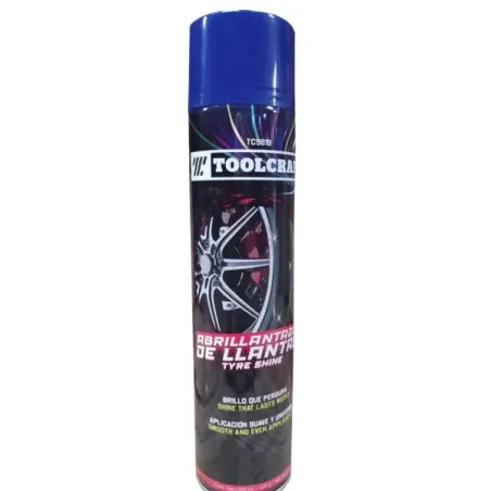 Espuma Abrillantador de Llantas 650ml con Cepillo Toolcraft TC5819