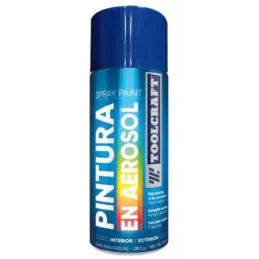  Pintura en Spray Azul 400ml Toolcraft TC1654 4.491525 Pintura en Spray Azul 400ml Toolcraft TC1654 Mayor RendimientoMayor Cober