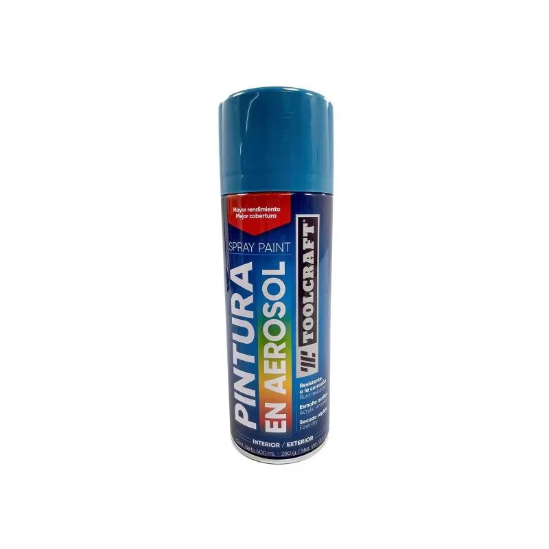 Pintura en Spray Azul Claro 400ml Toolcraft TC1674