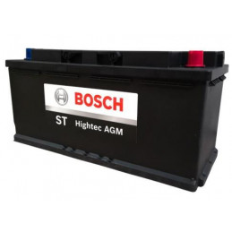 Bateria AGM Bosch 19Placas 60038+ LN6 105AH - + RC190m CCA950 39.3x17.5x19cm
