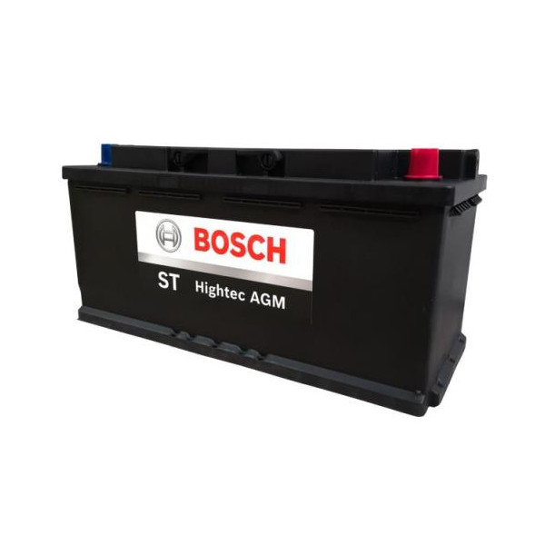 Bateria AGM Bosch 19Placas 60038+ LN6 105AH - + RC190m CCA950 39.3x17.5x19cm