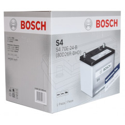 Bateria Automoviles Bosch 13Placas 80D26R BHD (NX110-5) 70AH + - RC130m CCA600 26x17.3x22.2cm