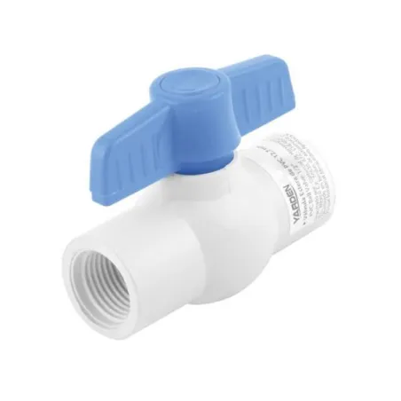  Valvula Esferica de Paso 3/4" PVC HH Roscable Yarden YD0117 4.491525 Valvula Esferica de Paso 3/4" PVC HH Roscable Yarden YD011