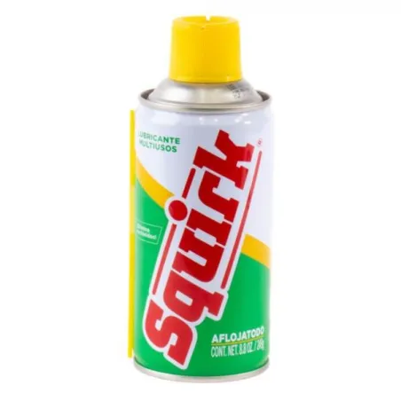  Aceite Lubricante Aflojatodo 260ml 8.8oz Aerosol Multiusos Squirk SK088 14.915254 Aceite Lubricante Aflojatodo 8.8oz Aerosol Mu