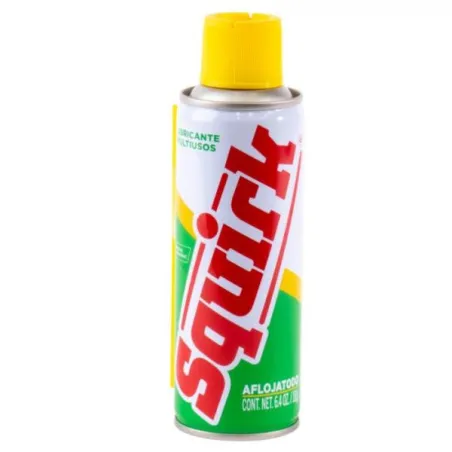  Aceite Lubricante Aflojatodo 189ml 6.4oz Aerosol Multiusos Squirk SK064 13.050847 Aceite Lubricante Aflojatodo 6.4oz Aerosol Mu