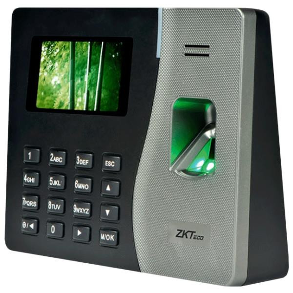 Control Asistencia IP Zkteco K14, 2.8" TFT Capacidad 3k Huella Digital y Tarjeta ID RED y USB