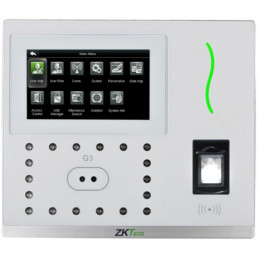 Teminal Multi-Biometrica para Gestión de Asistencia y Control de Acceso ZKTeco G3-ID