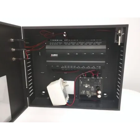  Gabinete de metal Panel de Control de Acceso Confuente de Alimentación LectoresSoportados ZKTeco INBIO460 PACKAGE B 1157.627119