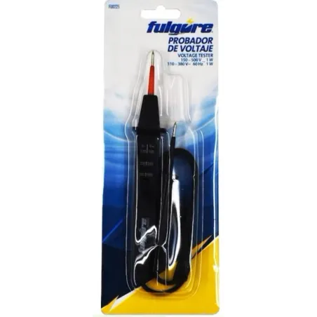  Probadores de Voltaje 120-500V Fulgore FU0225 9.745763 Probadores de Voltaje 120-500V Fulgore FU0225 Voltaje DC 100 – 500 V Vol