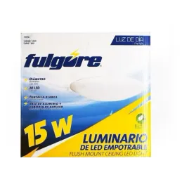 Plafon Led 15W Sobreponer Fulgore FU1256 Fulgore-Plafon Led 15W Sobreponer Fulgore FU1256 - Diámetro: 33 cm - Voltaje: 110-220 V