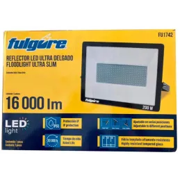 Reflector Led 200W UltraDelgado LuzDia para Exterior Fulgore FU1742