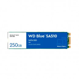 Unidad en estado solido Western Digital WD Blue SA510 250GB, M.2 2280, SATA lll 6.0 Gb/s
