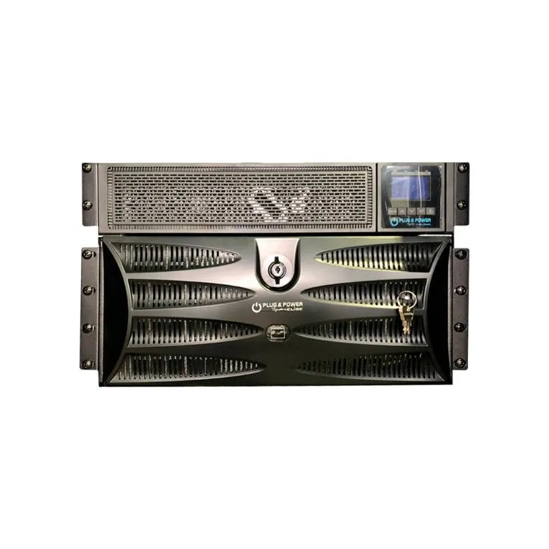 UPS Elise URT-6K-G2-6U-16B-B On Line Rack/Tower (URT) 6000VA / 6000W, 230V, USB, RS-232 (DB-9)