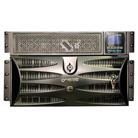 UPS Elise URT-6K-G2-6U-16B-B On Line Rack/Tower (URT) 6000VA / 6000W, 230V, USB, RS-232 (DB-9)