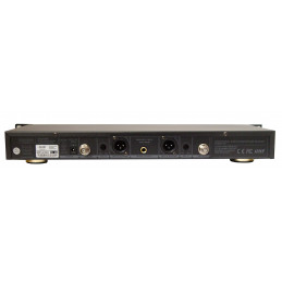 Microfono Inalambrico Profesional Dual UHF Manual Vozzex VZ-9006-M