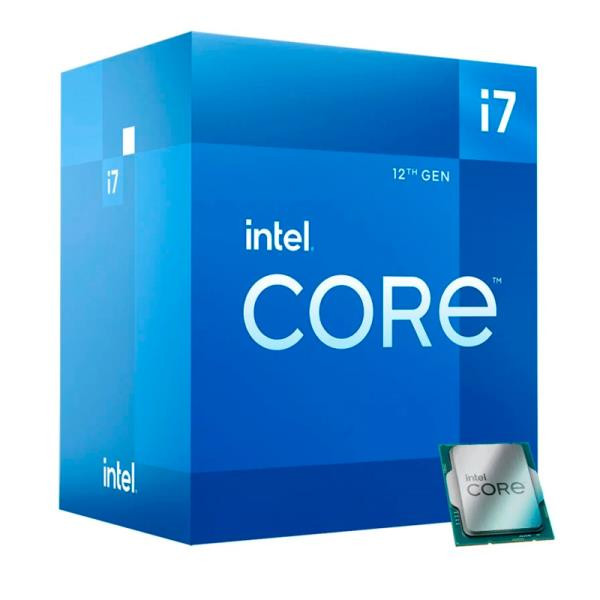 Procesador Intel Core i7-12700 1.60/4.90GHz, 25MB SmartCaché, LGA1700, 180W, Intel 7(10nm)