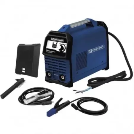  Maquina de Soldar 160A Inversora SMAW TIG ConCables Toolcraft TC5223 599.152542 Maquina de Soldar 160A Inversora SMAW TIG ConCa