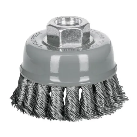  Cardas Copa 3" Trenzado Grueso MultiRosca, Truper 100854 13.559322 Cardas Copa 3" Trenzado Grueso MultiRosca, Truper 100854  Fa