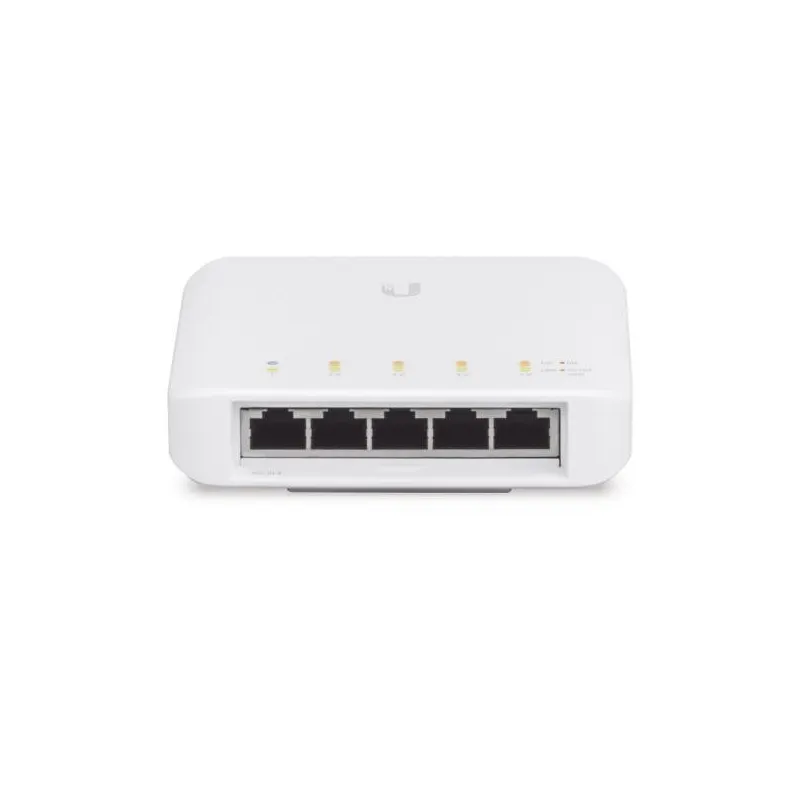 Switch UniFi USW-FLEX 5Port IP55 1 x PoE de entrada 802.3af/at/bt y 4 puertos PoE de salida 802.3af