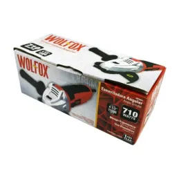 Amoladora Esmeril Angular 4-1/2" 710W 1100 Rpm Wolfox WF0001 WolFox-Amoladora Esmeril Angular 4-1/2" 710W 1100 Rpm Wolfox WF0001