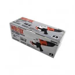 Amoladora Esmeril Angular 4-1/2" 500W 11000rpm Wolfox WF0005 WolFox-Amoladora Esmeril Angular 4-1/2" 500W 11000rpm Wolfox WF0005