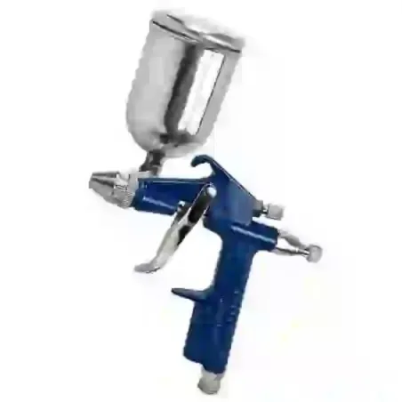  Pistola para pintar de gravedad Toolcraft TC1837 33.050847 Pistola para pintar de gravedad Toolcraft TC1837 Vaso plástico Capac