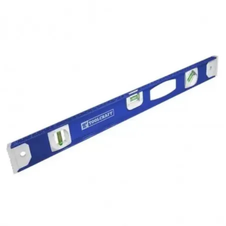 Nivel aluminio profesional 14" Toolcraft TC5185 ToolCraft-Nivel aluminio profesional 14" Toolcraft TC5185 Cuerpo de aluminio Lat