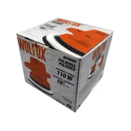 Pulidora Orbital 10" 110W Wolfox WF0006 WolFox-Pulidora Orbital 10" 110W Wolfox WF0006 - Diámetro de 10” (254 mm) - Velocidad: 3
