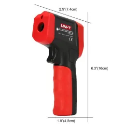 Termometro Infrarojo 420 ℃ Industrial SinContacto UNI-T UT-301A+ UNI-T-Termometro Infrarojo 420 ℃ Industrial SinContacto UNI-T U