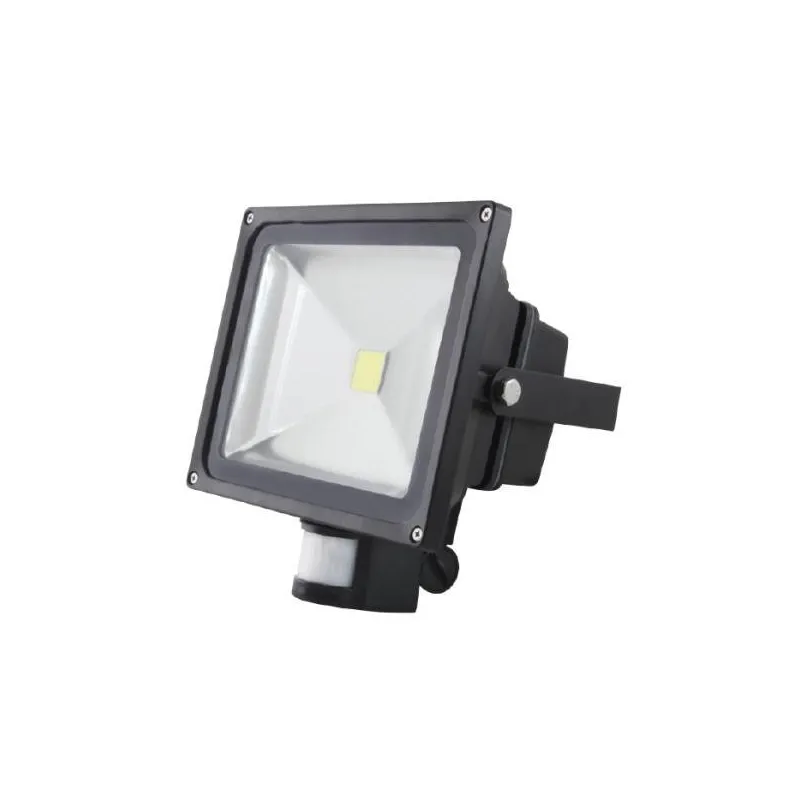 Reflector Led 50W Luminaria con Sensor de Movimiento LuzDia Fulgore FU1388